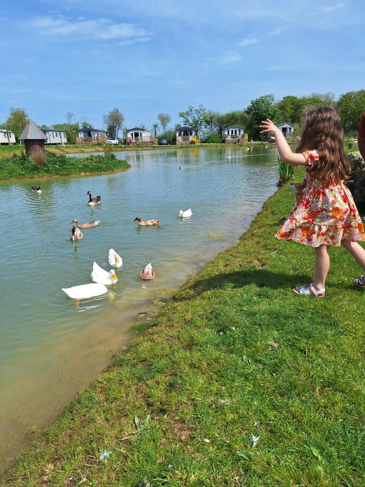 Beautiful 2 Bedroom Caravan, Holiday Park Tenby Saint Florence Екстер'єр фото